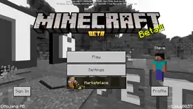 Bedrock 1.16.100.57.png: Infobox image for beta 1.16.100.57 the version in Minecraft