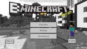 Bedrock 1.16.220.50.png: Infobox image for beta 1.16.220.50 the version in Minecraft