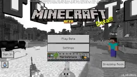 Bedrock 1.18.20.21.png: Infobox image for beta 1.18.20.21 the version in Minecraft