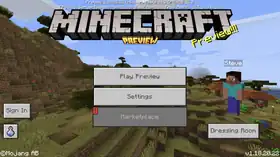 Bedrock 1.18.20.22.png: Infobox image for beta 1.18.20.21 the version in Minecraft