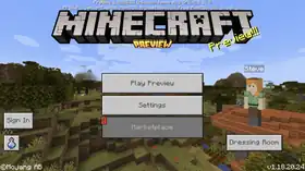 Bedrock 1.18.20.24.png: Infobox image for Preview 1.18.20.24 the version in Minecraft