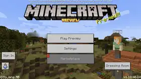 Bedrock 1.18.30.24.png: Infobox image for Preview 1.18.30.23 the version in Minecraft