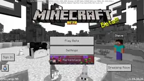 Bedrock 1.18.30.26.png: Infobox image for Preview 1.18.30.27 the version in Minecraft