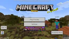Bedrock 1.18.30.29.png: Infobox image for Preview 1.18.30.29 the version in Minecraft