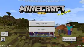 Bedrock 1.19.40.24.png: Infobox image for Preview 1.19.40.24 the version in Minecraft