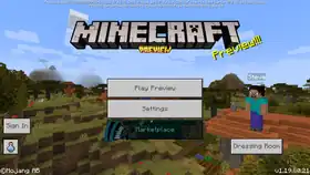 Bedrock 1.19.80.21.png: Infobox image for Preview 1.19.80.21 the version in Minecraft