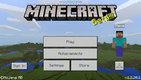Bedrock 1.2.20.2.png: Infobox image for beta 1.2.20.2 the version in Minecraft