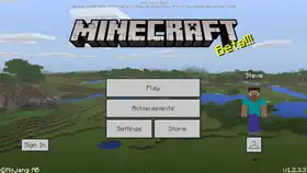 Bedrock 1.2.3.3.png: Infobox image for beta 1.2.3.3 the version in Minecraft