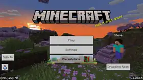 Bedrock 1.20.15.png: Infobox image for v1.20.15 the version in Minecraft