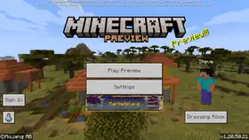 Bedrock 1.20.50.21.png: Infobox image for Preview 1.20.50.21 the version in Minecraft