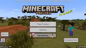 Bedrock 1.20.60.20.png: Infobox image for Preview 1.20.60.20 the version in Minecraft