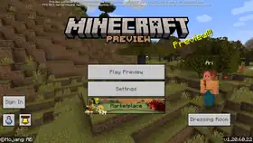 Bedrock 1.20.60.22.png: Infobox image for Preview 1.20.60.22 the version in Minecraft