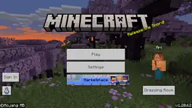 Bedrock 1.20.62.png: Infobox image for v1.20.62 the version in Minecraft