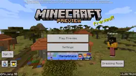 Bedrock 1.20.70.24.png: Infobox image for Preview 1.20.70.24 the version in Minecraft