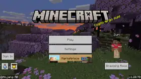 Bedrock 1.20.70.png: Infobox image for v1.20.70 the version in Minecraft