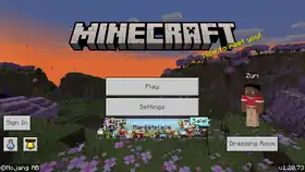 Bedrock 1.20.73.png: Infobox image for v1.20.73 the version in Minecraft