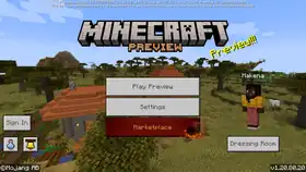 Bedrock 1.20.80.20.png: Infobox image for Preview 1.20.80.20 the version in Minecraft