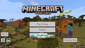 Bedrock 1.21.0.25.png: Infobox image for Preview 1.21.0.25 the version in Minecraft