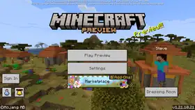 Bedrock 1.21.10.21.png: Infobox image for Preview 1.21.10.21 the version in Minecraft