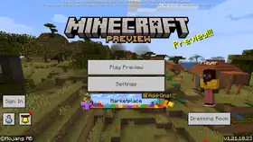 Bedrock 1.21.10.23.png: Infobox image for Preview 1.21.10.23 the version in Minecraft