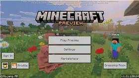 Bedrock 1.21.120.24.png: Infobox image for Preview 1.21.120.24 the version in Minecraft