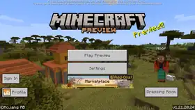 Bedrock 1.21.20.24.png: Infobox image for Preview 1.21.20.24 the version in Minecraft