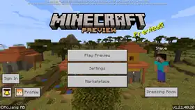 Bedrock 1.21.40.20.png: Infobox image for Preview 1.21.40.20 the version in Minecraft