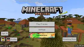 Bedrock 1.21.80.20.png: Infobox image for Preview 1.21.80.20 the version in Minecraft