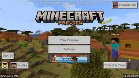 Bedrock 1.21.80.25.png: Infobox image for Preview 1.21.80.25 the version in Minecraft