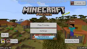 Bedrock 1.21.80.28.png: Infobox image for Preview 1.21.80.28 the version in Minecraft