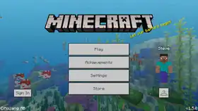 Bedrock 1.5.0.png: Infobox image for v1.5.0 the version in Minecraft