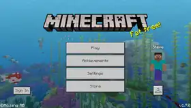 Bedrock 1.7.0.png: Infobox image for v1.7.0 the version in Minecraft