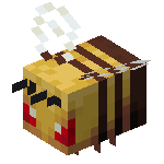 Bee (angry) BE.gif: Infobox image for Bee the entity in Minecraft