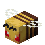 Bee (angry).gif: Infobox image for Bee the entity in Minecraft