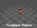Animation for a "fireblast potion".