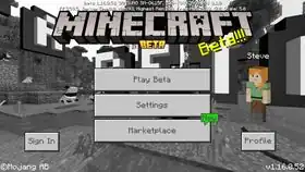 beta 1.16.0.52.jpg: Infobox image for beta 1.16.0.52 the version in Minecraft