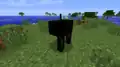 A glitched cow model.
