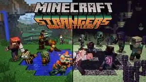 Promotional image for the Strangers "Biome Settlers Pack 3" Skin pack.