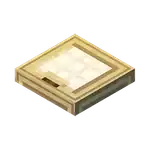 Birch Trapdoor (inventory) MCE.png: Infobox image for Birch Trapdoor the block in Minecraft