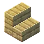 Birch Wood Stairs (inventory) MCE.png: Infobox image for Birch Wood Stairs the block in Minecraft