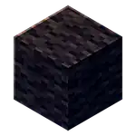 Black Wool (inventory) MCE.png: Infobox image for Wool the block in Minecraft