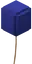 Blue Balloon.png: Infobox image for Balloon the item entity in Minecraft