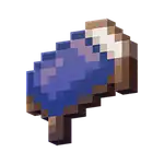 Blue Bed (inventory) MCE.png: Infobox image for Bed the block in Minecraft