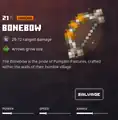 Bonebow within the inventory.