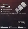 A boneclub within the inventory.