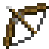Bow (Pull 1).png: Infobox image for Bow the item in Minecraft