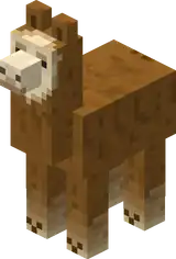 Brown Llama (Story Mode).png: Infobox image for Llama the story mode mob in Minecraft