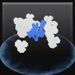 Bucket Drop.png: Infobox image for Bucket Drop the dungeons cosmetic in Minecraft