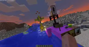 Image with a build and tilted screen, using the m and n keys