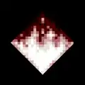 The shine pattern for Burning's enchantment icon.
